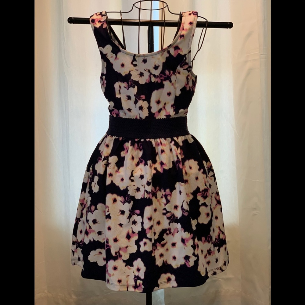 Floral spring tank dress.